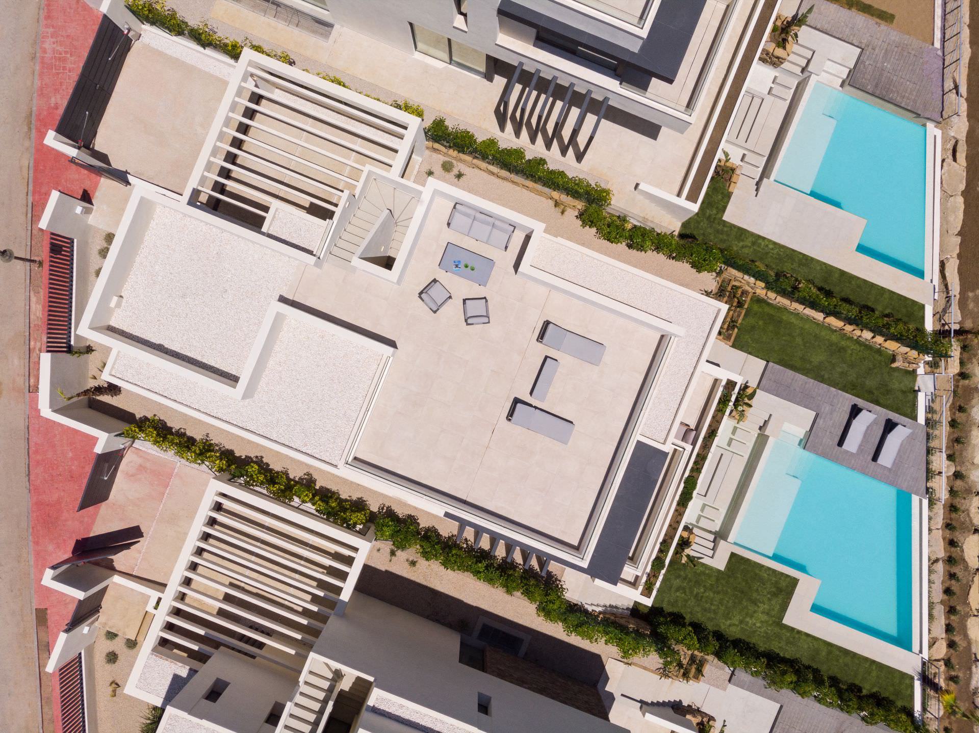 BELFRY bathroom with marble surfaces and natural light