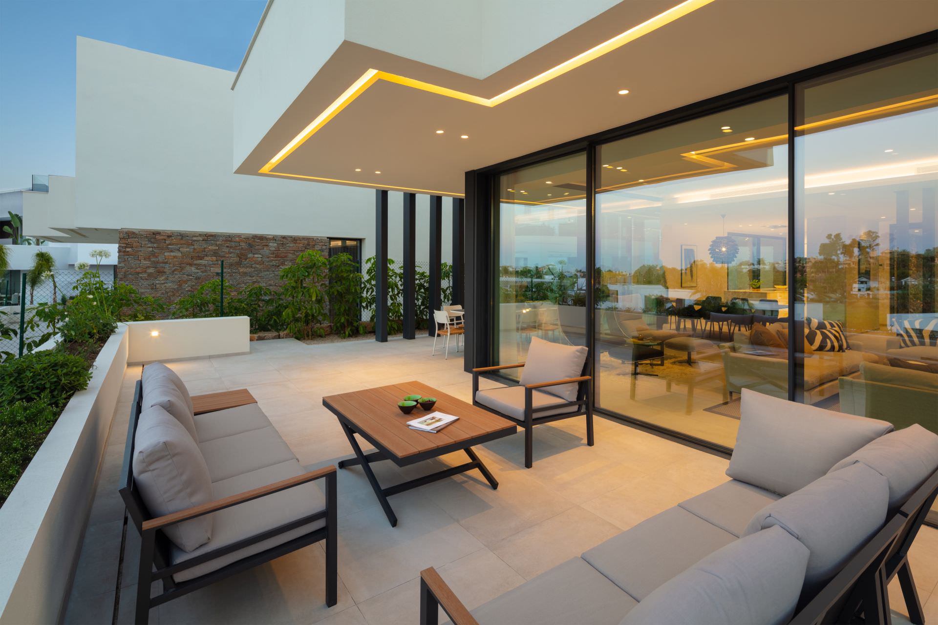 Master bedroom in BELFRY with private views and elegant decor