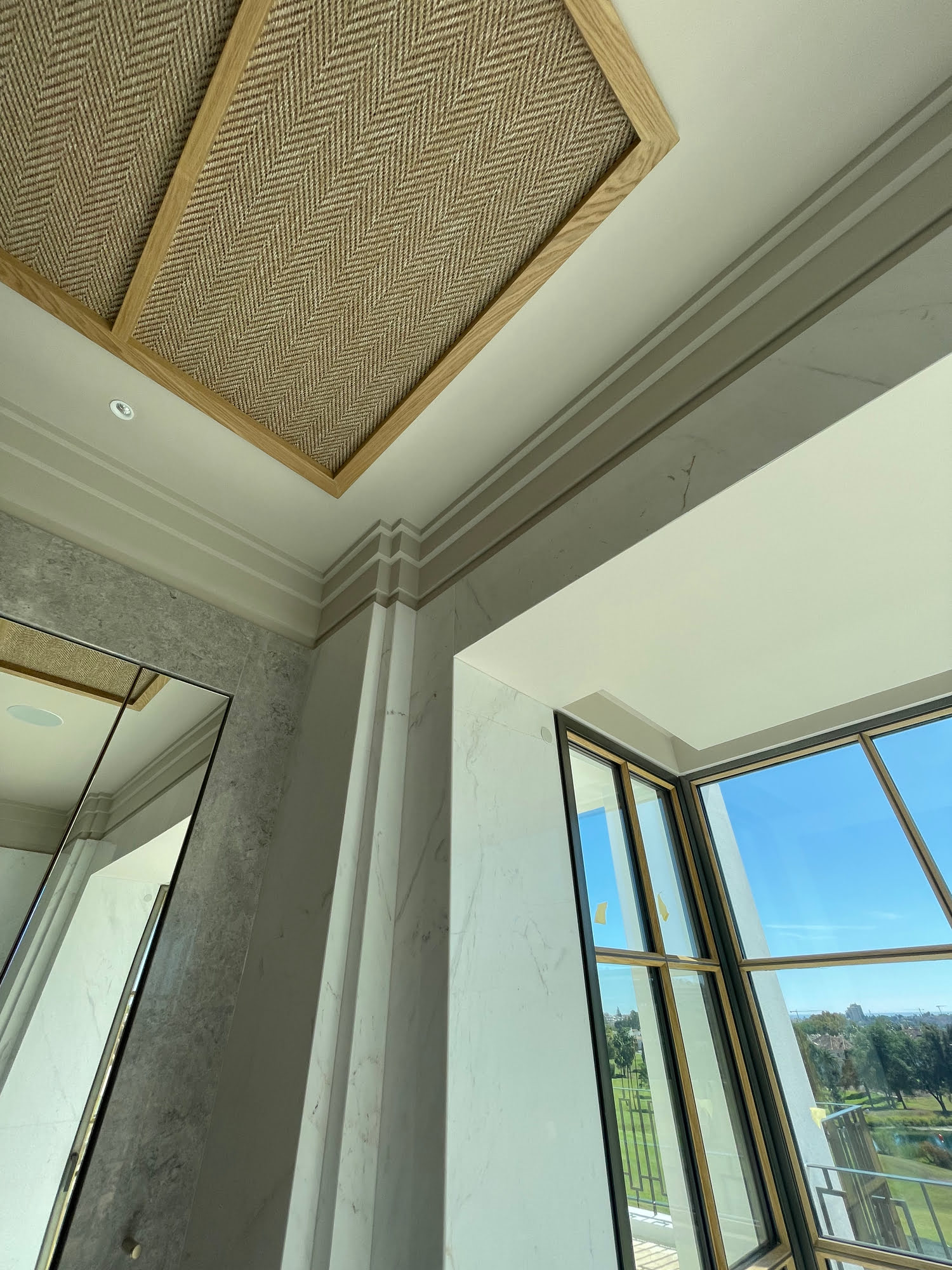 View from the garden capturing the grandeur of VILLA DIVA